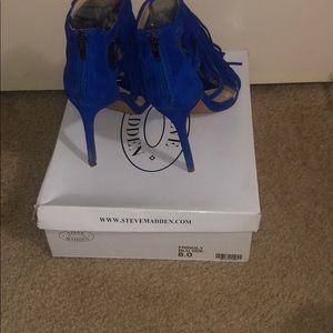 Steve Madden Shoes - Fringe suede heels Steve Madden Shoes - Fringe suede heels